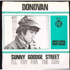 DONOVAN Sunny Goodge Street / I'll Try For The Sun (PYE 7NH 112) Holland 1966 PS 45